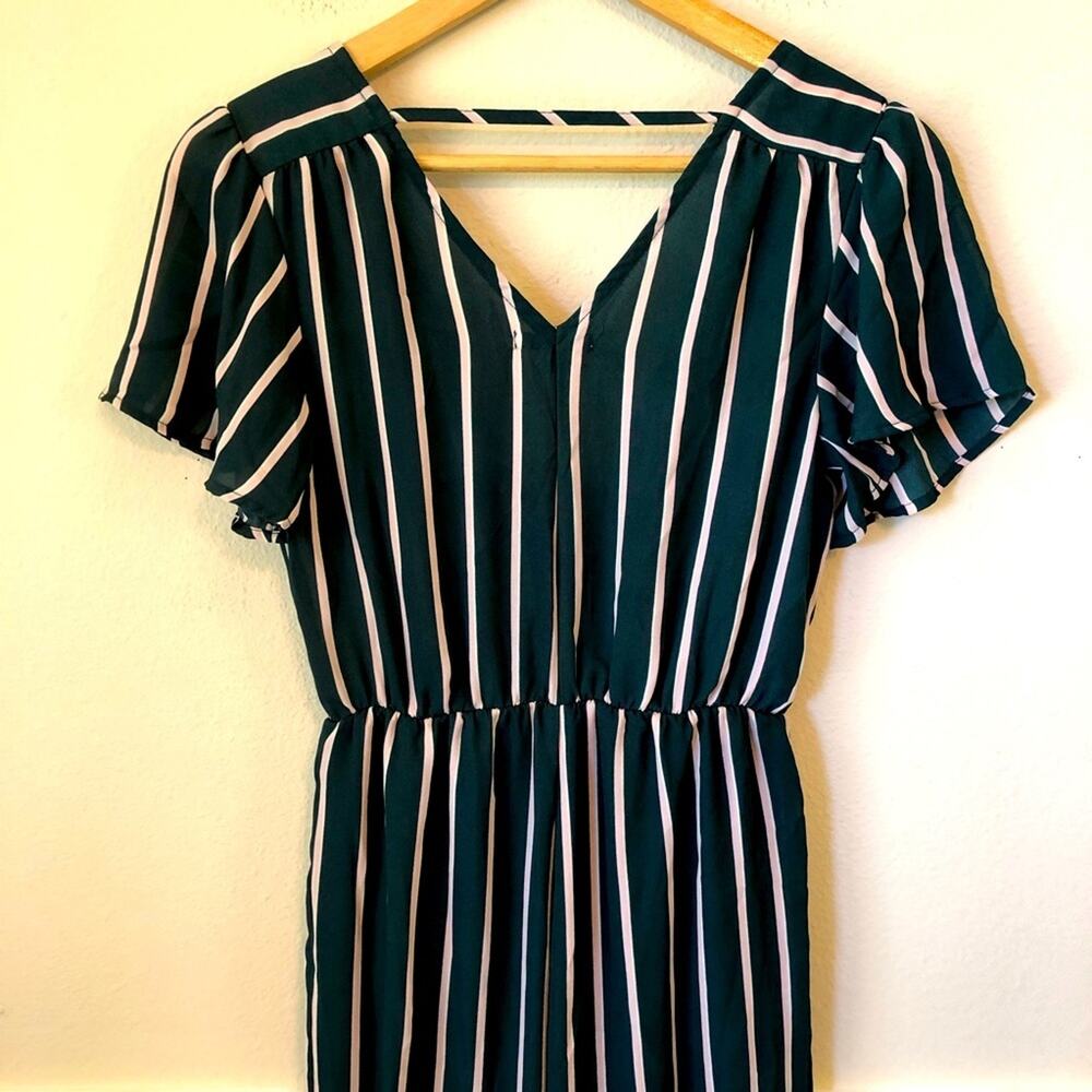Striped Jumpsuit Wide Leg - Picture 5 of 8